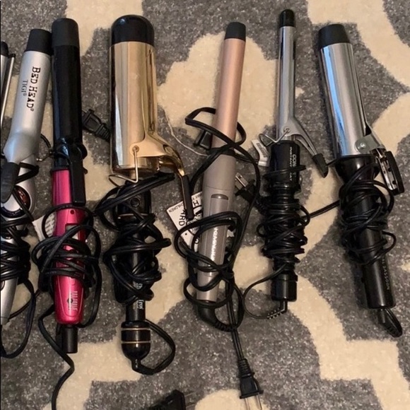 Lot of 5 curling irons including Hot tools - Picture 1 of 4